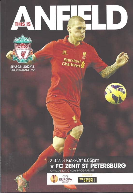 Liverpool FC v Zenit St Petersburg